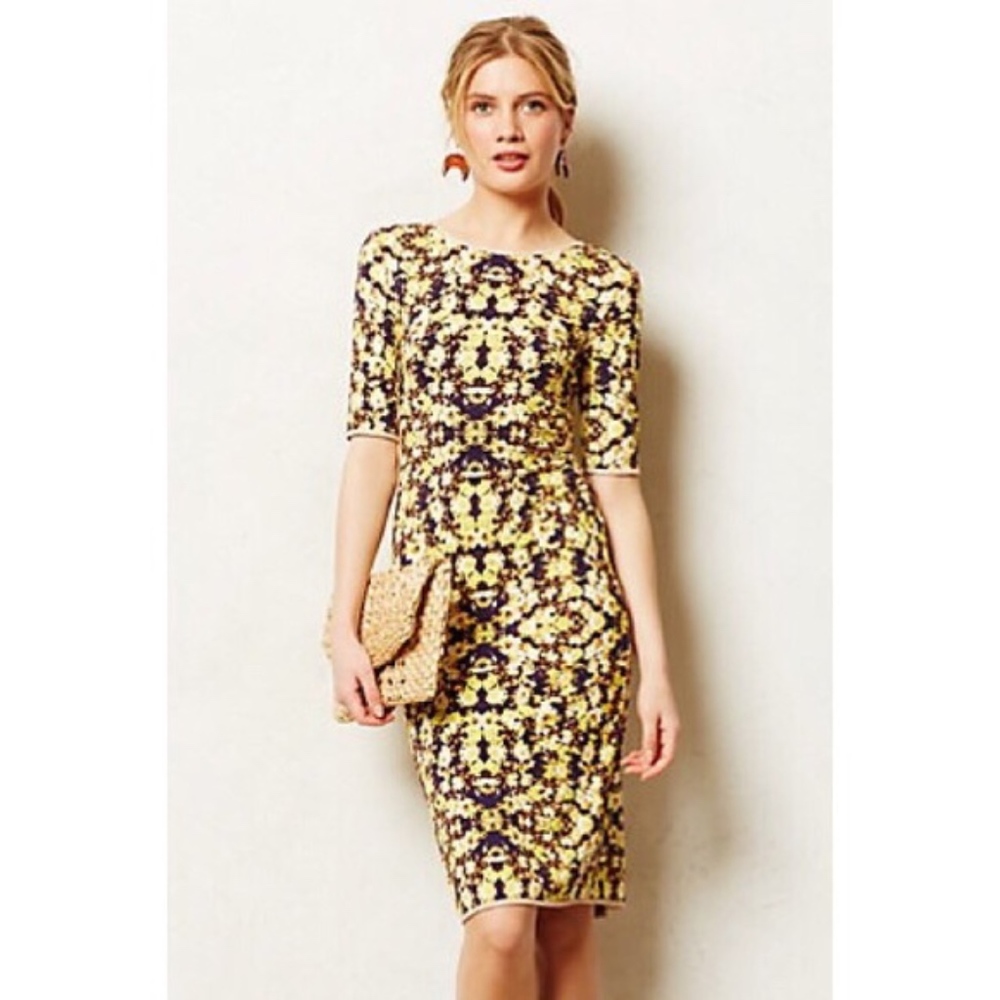 Sam & Lavi Anthropologie Libby Floral Scoop zipper